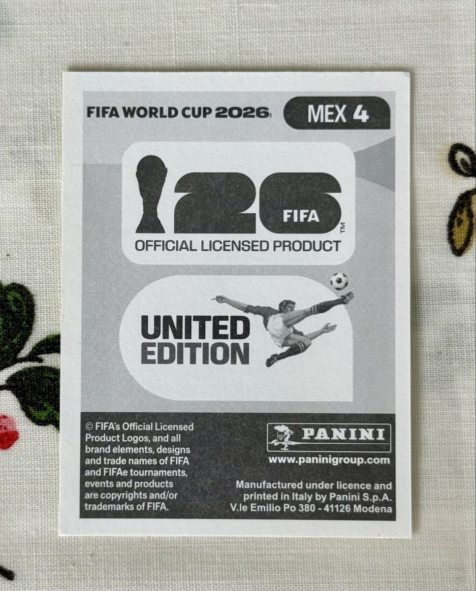 Panini Sammelbilder & Trading cards: Panini WM 2026!!! MEX 4 – Neu (gemäss Beschreibung) aus Oberentfelden von NunoLouro 1