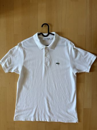 Lacoste Polo Shirt White Size L