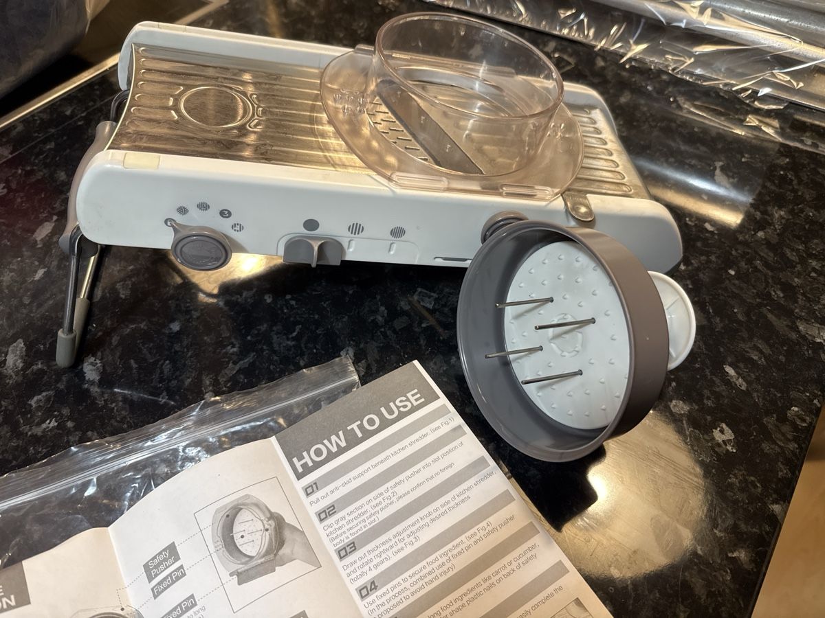 Küchengeräte: Mandoline Slicer With User Manual Kitchen Tool – Neu (gemäss Beschreibung) aus Neirivue von naz_z28w 4