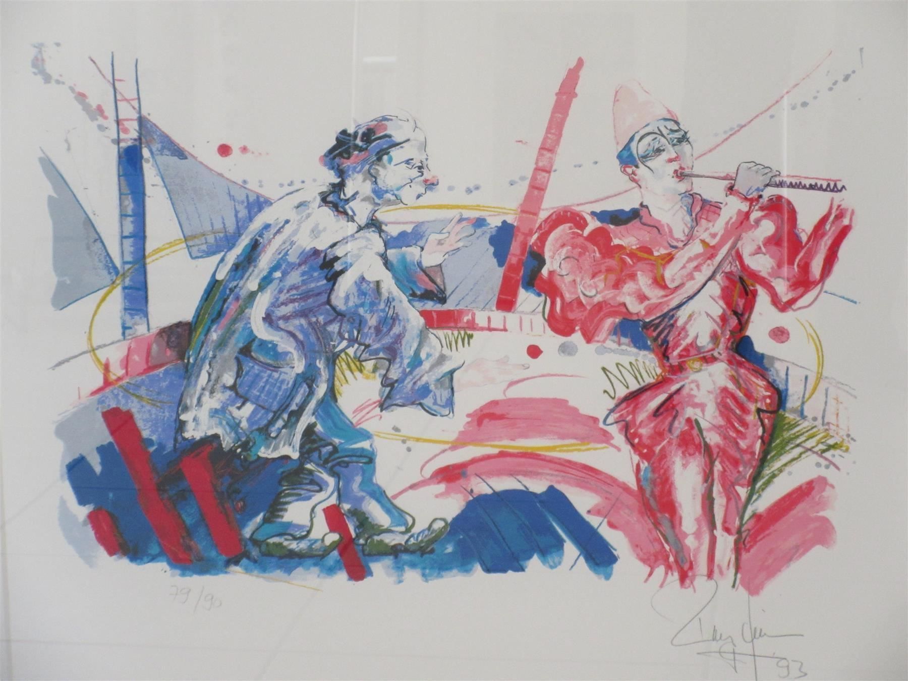 Grafiken & Lithographien: Rolf Knie CAPRICIO MUSICALE   hs./hn. – Gebraucht aus Weinfelden von Kunst2010 1