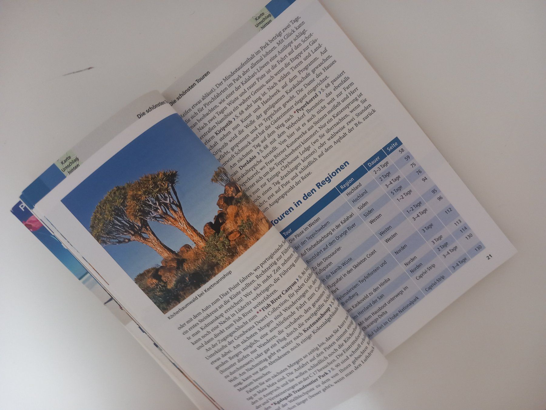 Livres: POLYGLOTT Namibia Reiseführer mit flipmap – D'occasion à Oensingen par WeApSo45 5