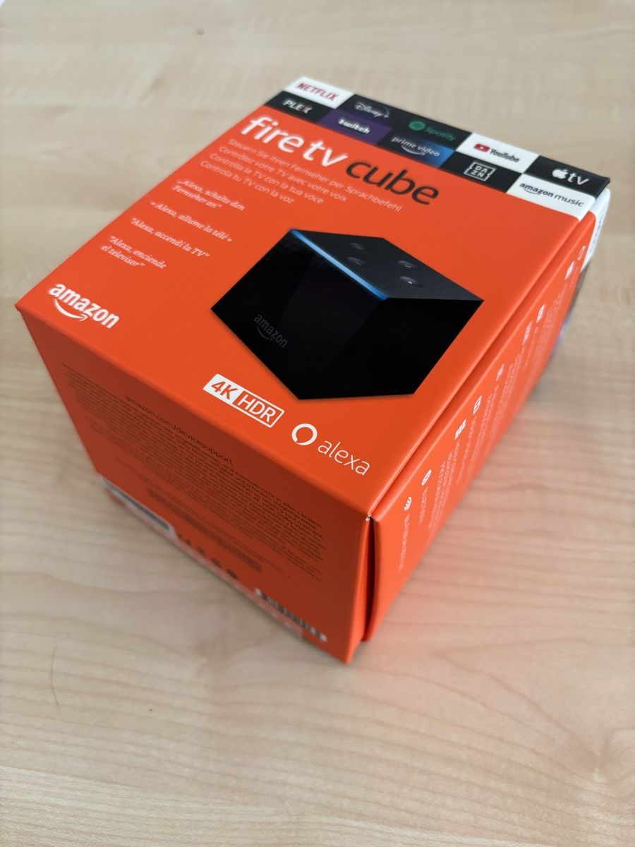 Amazon Multimediaplayer & Streamer: Amazon Fire TV Cube 4K HDR in excellent condition – Gebraucht aus Luzern von fmitzi 9