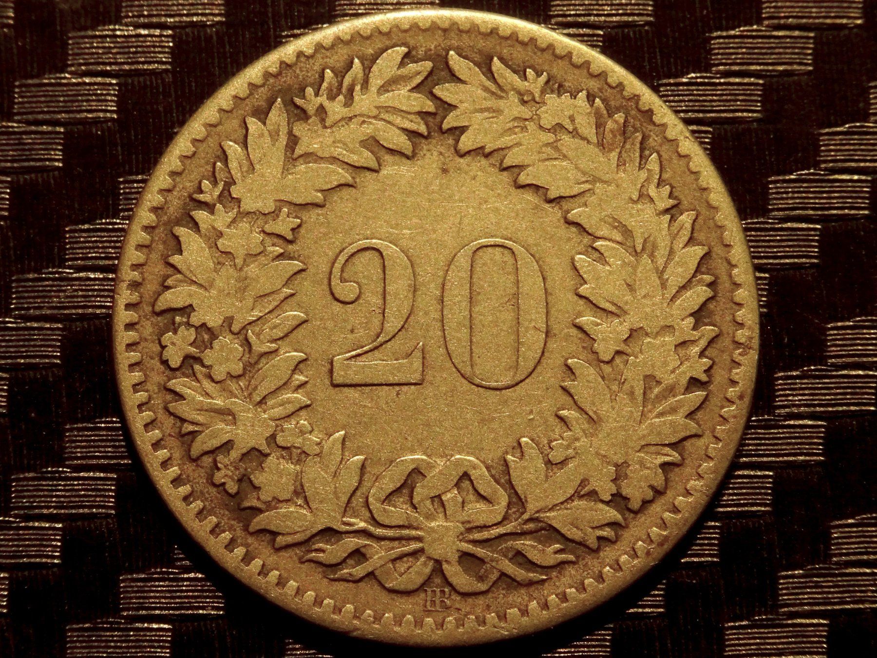 Tutti le monete: 1851 - 20 cts. 3.13gr! – Usato da Courgenay venduto da ZubR237 1