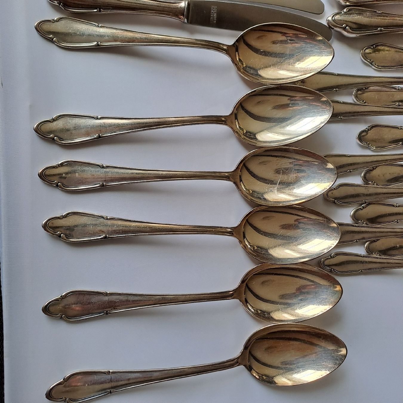 Set di posate: Versilbertes 100 Besteckset Ge - De   – Usato da Adliswil venduto da globill 1