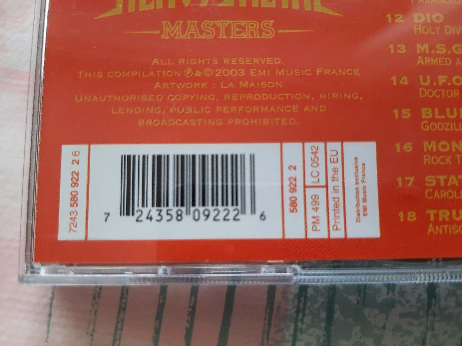 CD: CD Heavy Metal Masters Compilation 2 Cds – Usato da Pully venduto da bro_n52j 9