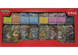 Costco Pokémon Prismatic Evolutions 8x Mini Tins bundle