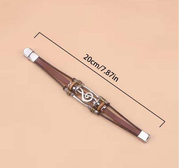 Bracciali & Braccialetti: NEUES Armband mit Musiknote - 226406 – Nuovo (secondo la descrizione) da Küssnacht am Rigi venduto da Pidu5 4