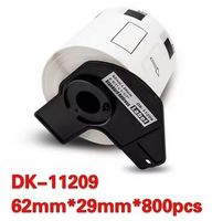 Etiketten für Brother Drucker DK-11209 62x29mm 800 Etiketten