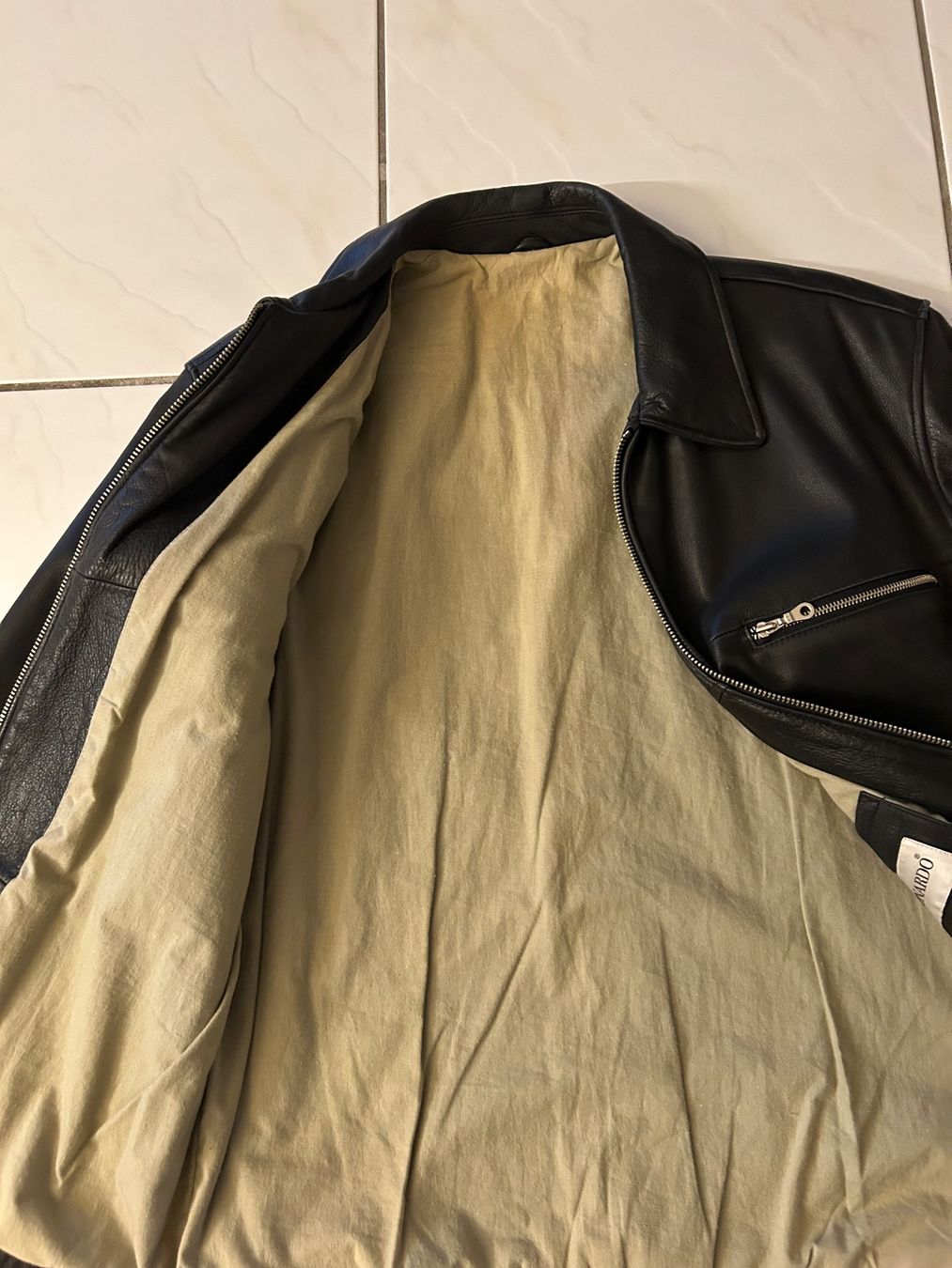 Giacche: Herren Rindslederjacke Leonardo, Grösse 52 – Usato da Gutenswil venduto da walker60 6