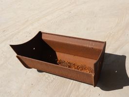 Schaufel / Humusschaufel Rohling 60cm breit, ohne Aufnahme