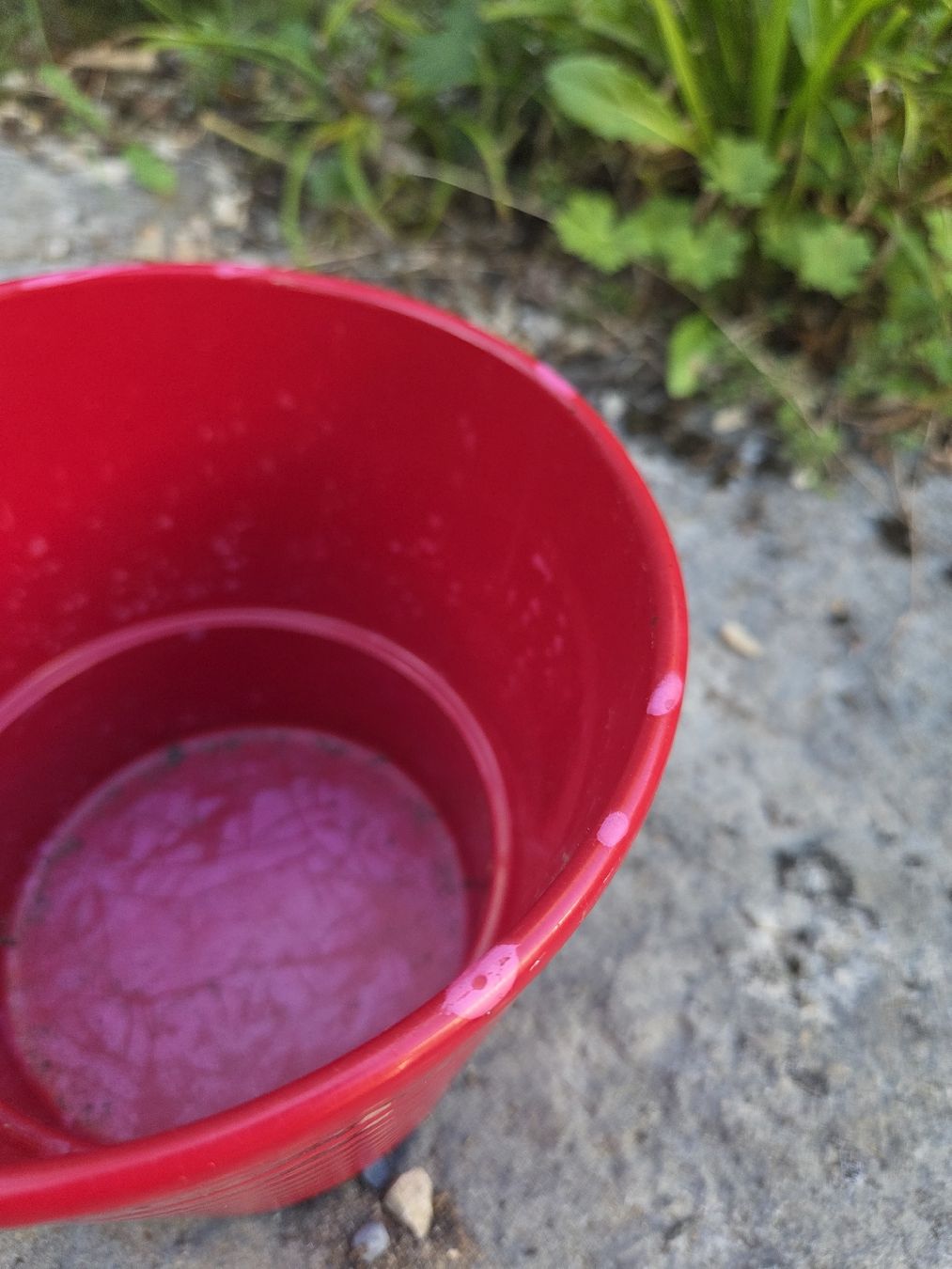 Ikea Vasi per fiori: Roter Übertopf von IKEA – Usato da Suhr venduto da lovecolours 1