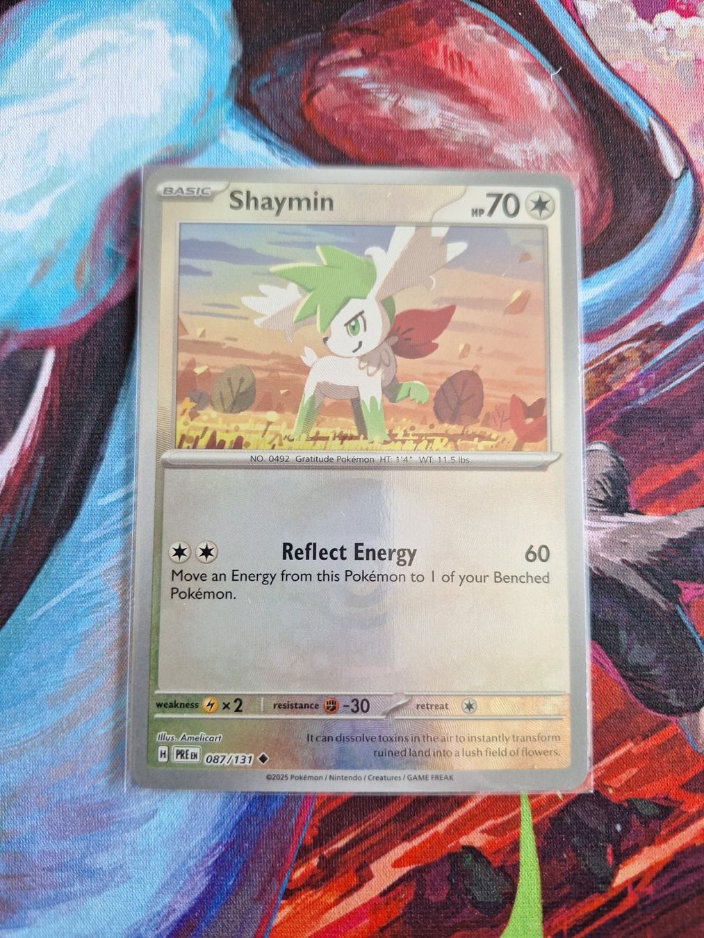 Pokémon Carte collezionabili: Shaymin - Reverse Holo Ball - Prismatic Evolution – Usato da Altstätten SG venduto da GGsGameshop