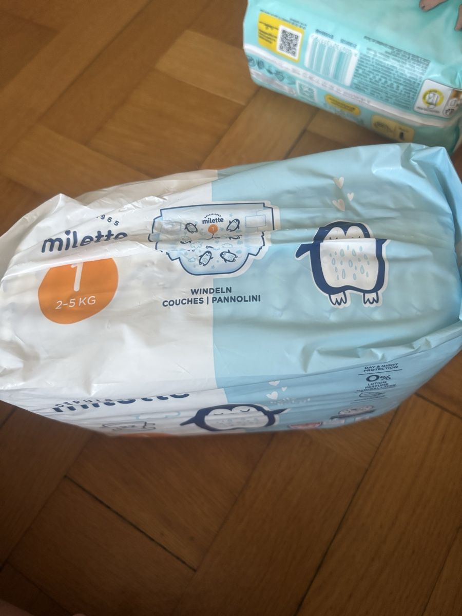 Pampers Windeleimer & Windeln: Windel Grösse 1  – Neu (gemäss Beschreibung) aus Mollis von jea_68v5 3