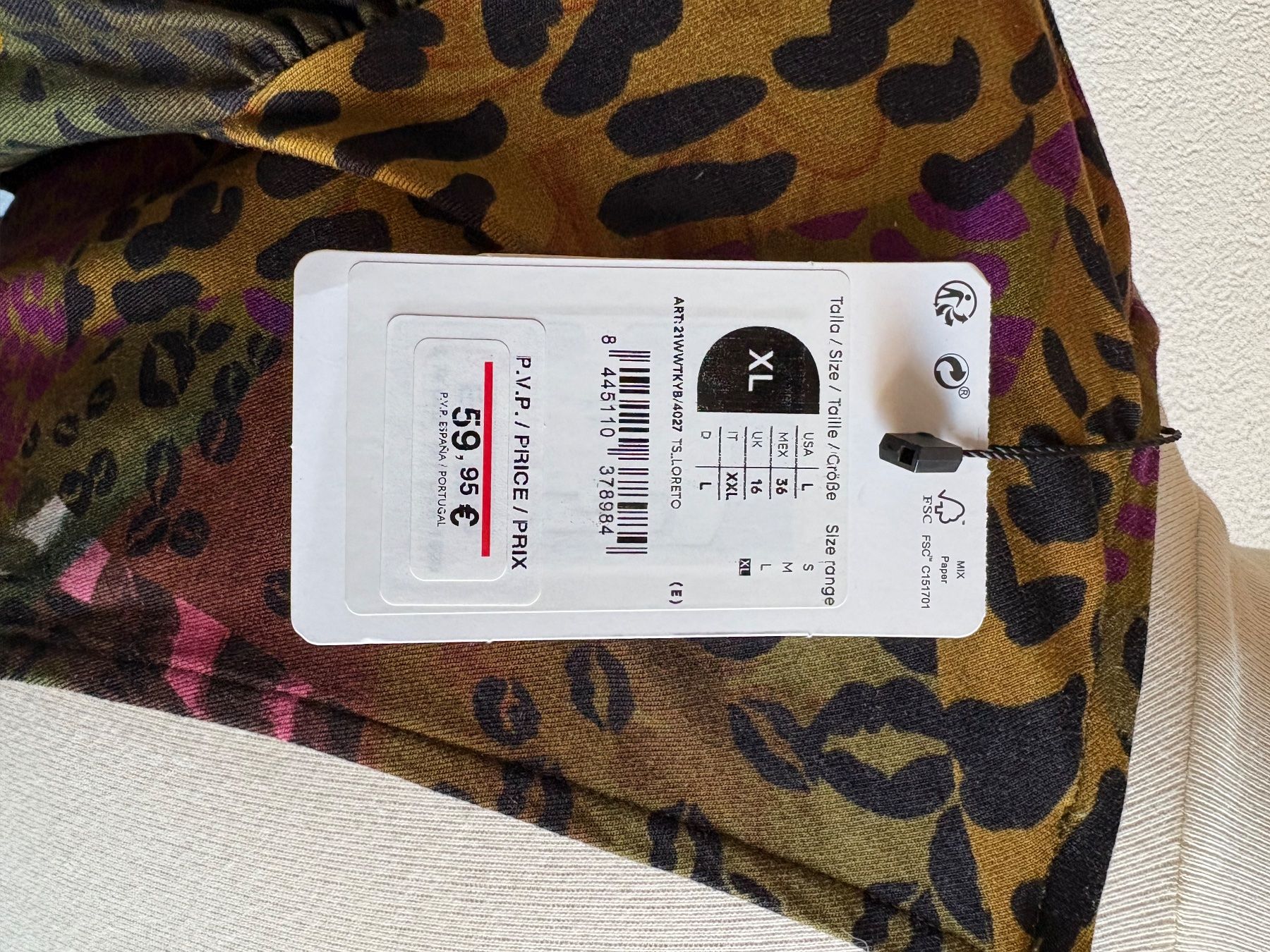 Desigual Top: Top Desigual neuf XL – Nuovo e nell'imballaggio originale da Broc venduto da ffribourg 5