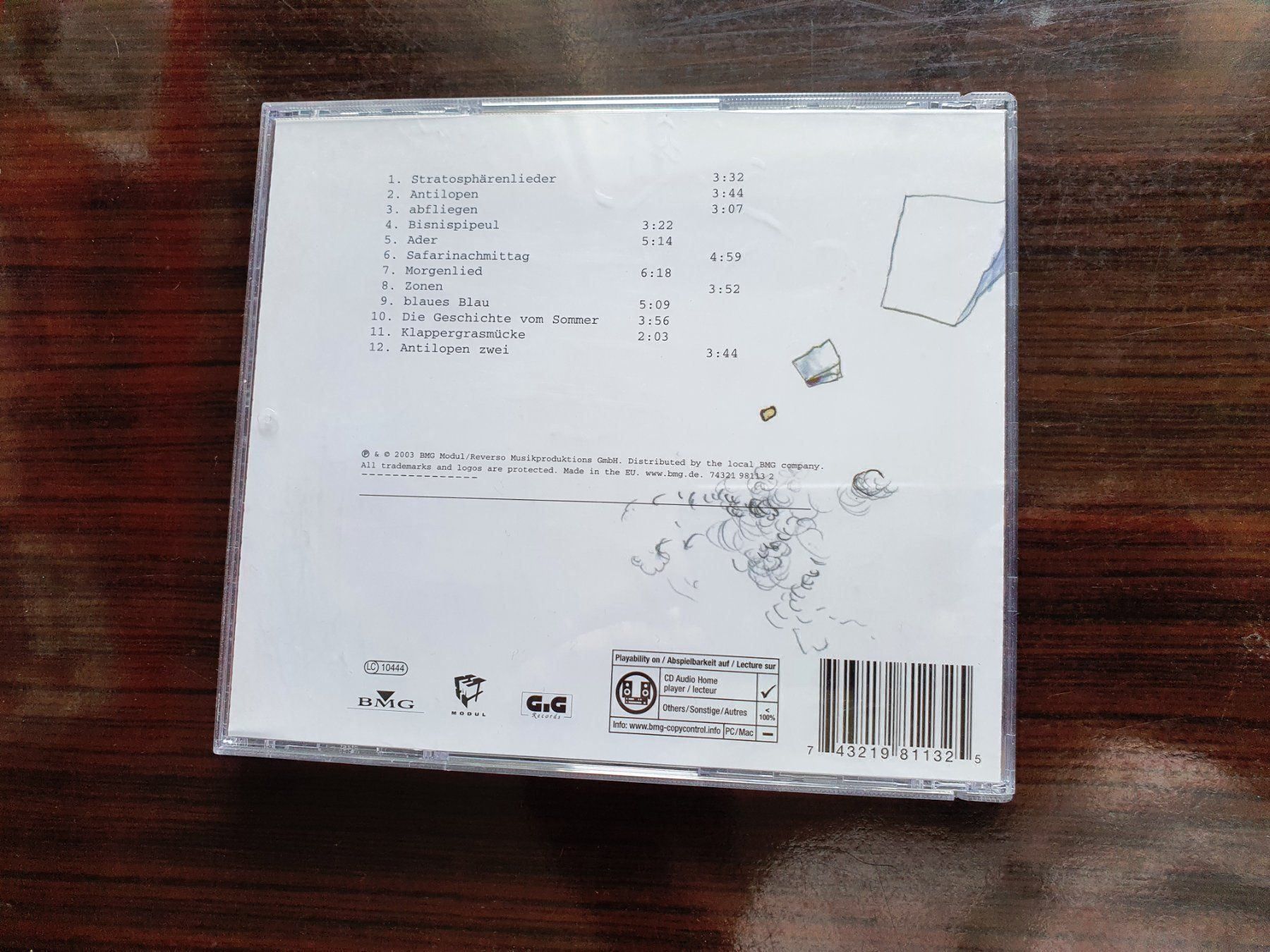 CD: Peter Licht "Stratosphärenlieder" CD – Usato da Zürich venduto da haitimarasa 2