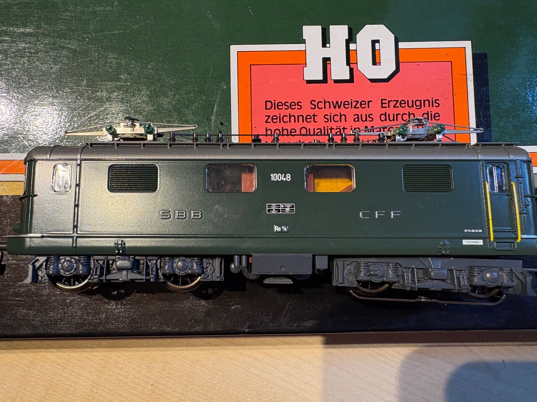 Hag Modellini di ferrovie: Hag 248, Re4/4I verte TEE, 10048 – Nuovo (secondo la descrizione) da Corcelles Payerne venduto da Pierre66 2
