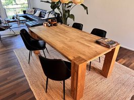 Tisch, Holz, 1 Meter x 2 Meter, gebraucht, NP CHF 499 