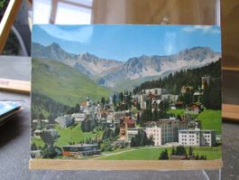 Arosa Dorf 1967  Postkarte  2