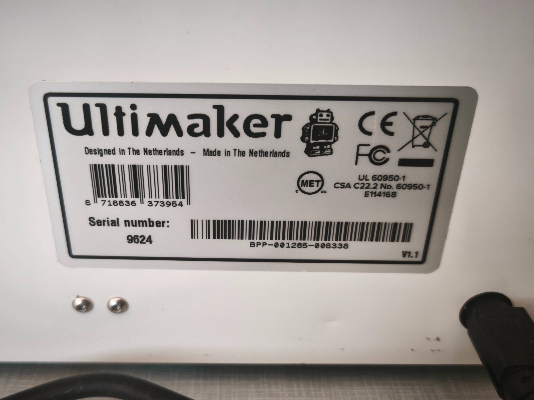 Ultimaker Stampanti 3D: 3D Drucker Ultimaker 2+ – Usato da Embrach venduto da Woeem 5