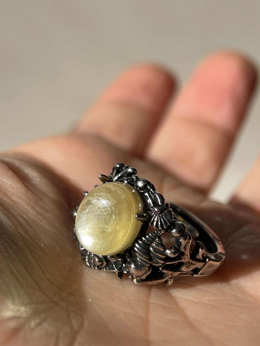 Anelli: Premium Vintage-Ring mit Phlogopit Verstellbar – Nuovo e nell'imballaggio originale da Schiers venduto da sisikristall 5