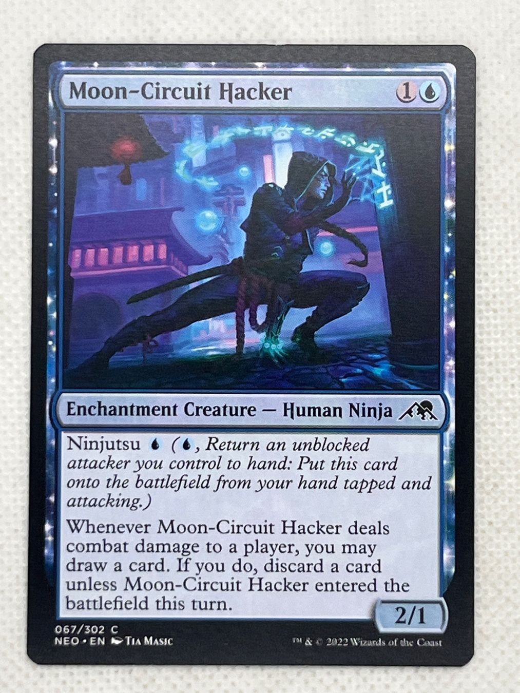 Magic The Gathering Sammelbilder & Trading cards: MTG Moon-Circuit Hacker NEO 067 Englisch Common – Gebraucht aus Hinterkappelen von Kim1992