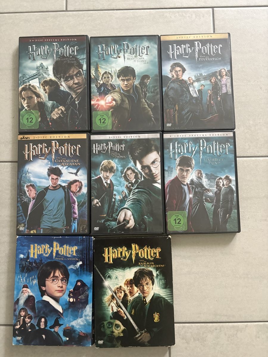 Tutti i DVDs: Harry Potter DVD – Usato da 3203 Mühleberg venduto da bea_myw6