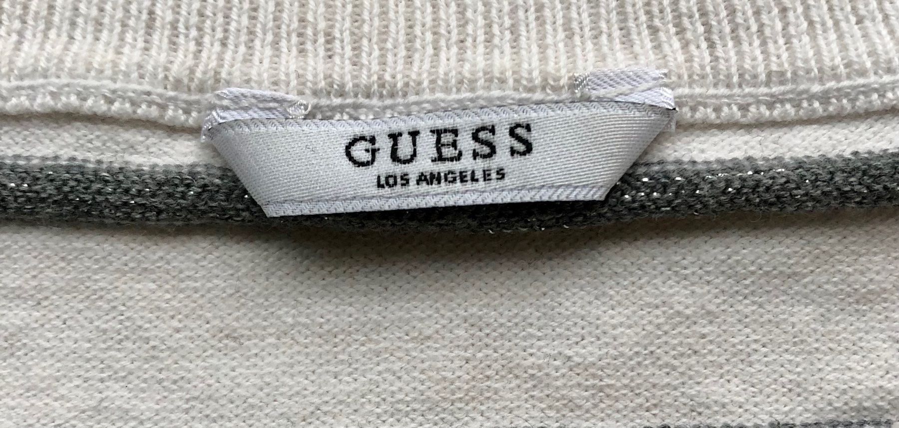 Guess Pullover & Sweatshirts: Pull Guess blanc/rayé argenté 152 – Neu (gemäss Beschreibung) aus Moutier von chicboutique 4