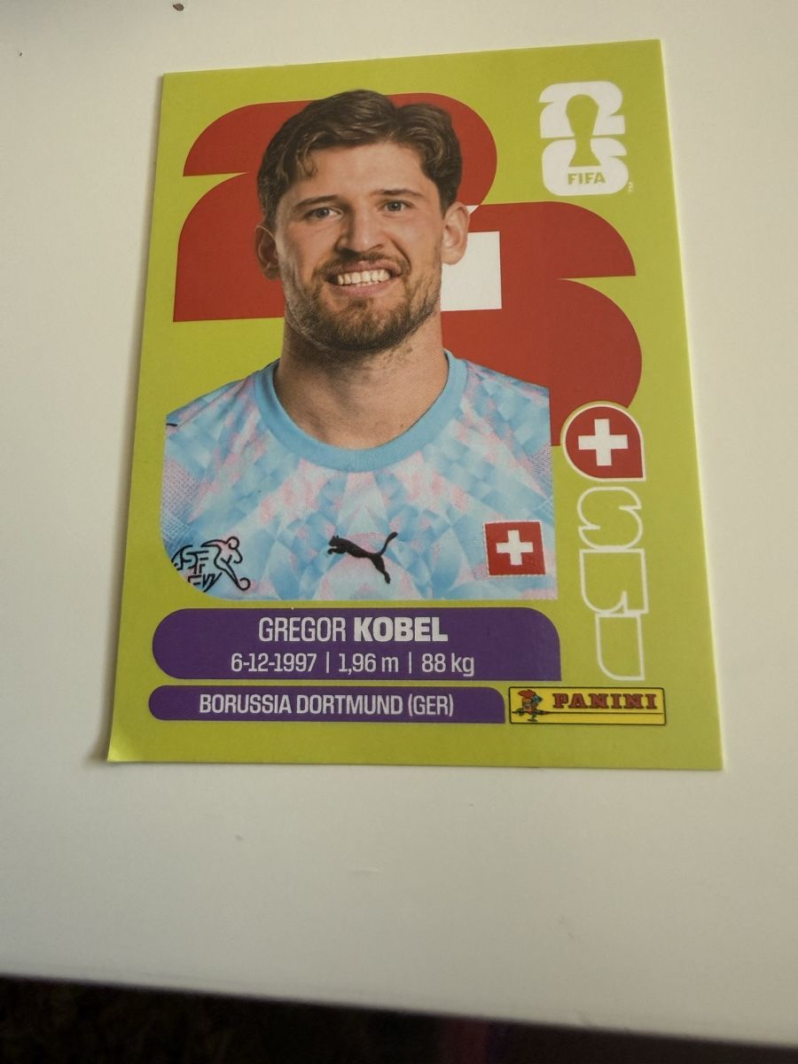 Panini Sammelbilder & Trading cards: Panini 2026  Gregor Kobel – Neu (gemäss Beschreibung) aus Gümligen von ivo_v7n2