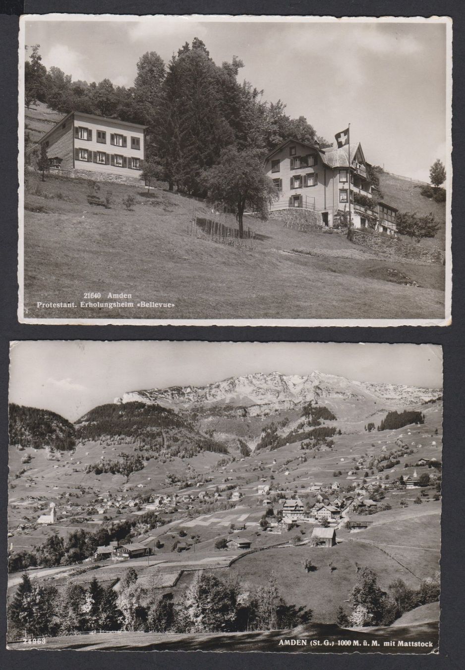 Cartoline postali: Amden   -   9 alte Ansichtskarten – Usato da Vitznau venduto da Ropaku 1