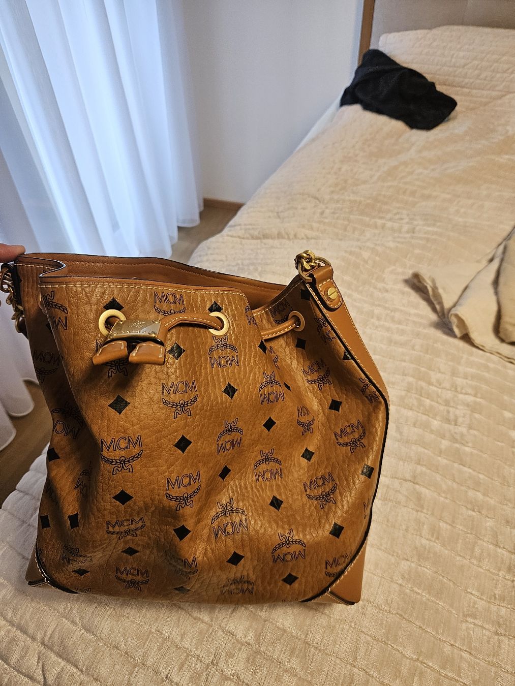 Mcm Borse da donna: MCM Handtasche (Beuteltasche) – Nuovo (secondo la descrizione) da Luzern venduto da kad_b5ll