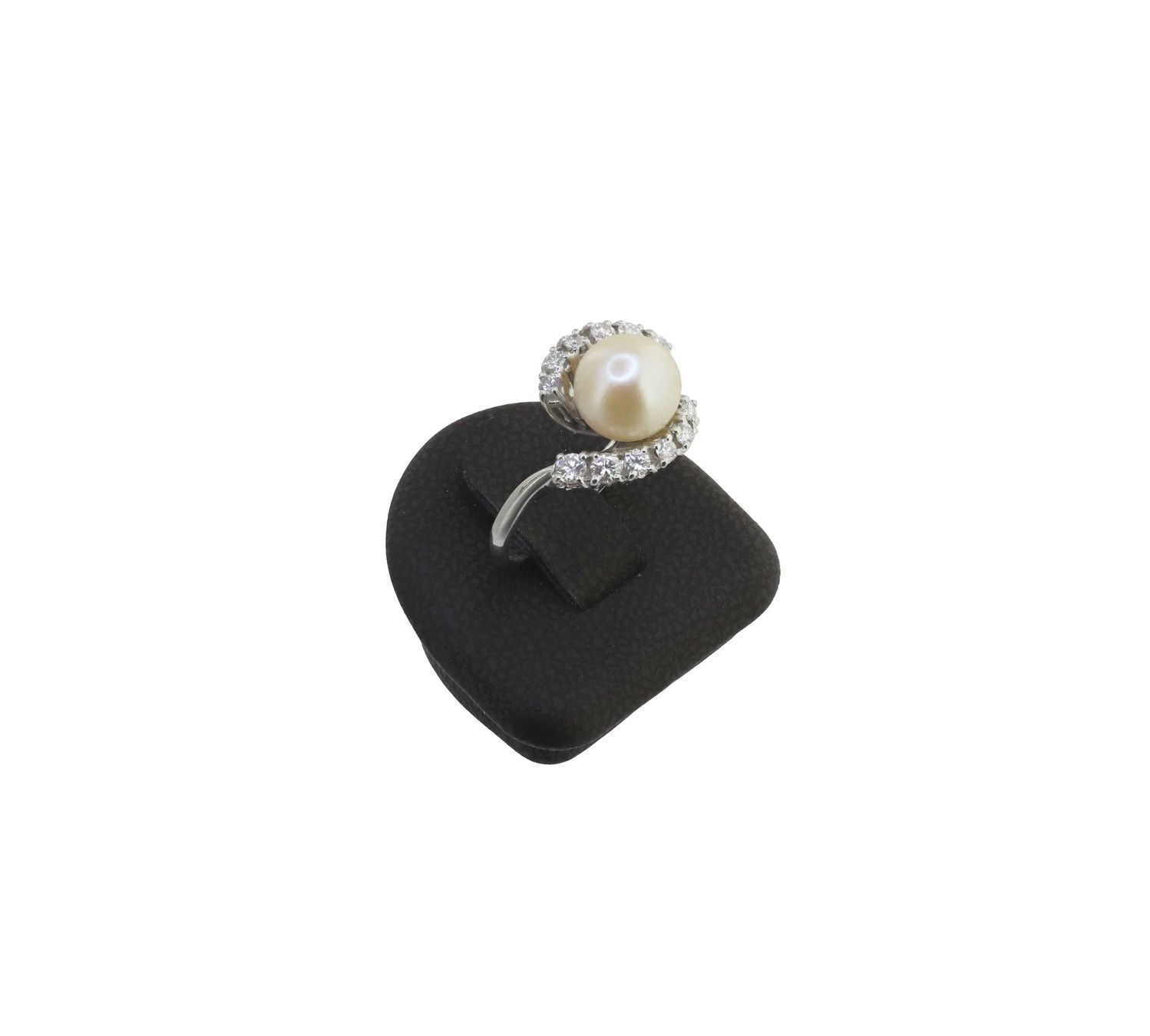 Bagues: Perlen Diamant Ring – D'occasion à Zürich par Vintage-Jewellery 1
