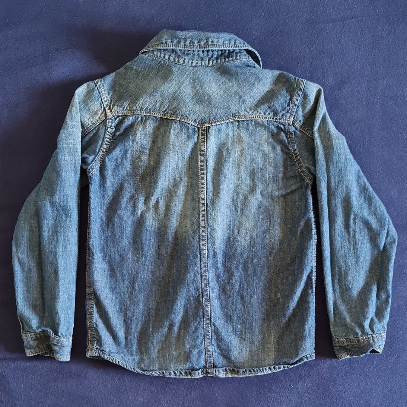 Camicie, T-shirt & Polo: Jeanshemd Gr. 116/122 – Nuovo (secondo la descrizione) da Lengnau BE venduto da Spahrtakus 4