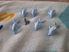 Delfin Lego Figur und Robbe super Zustand