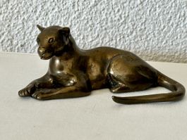 Vintage Messing Löwin - Panther W.S 500g