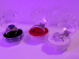 9x Schachtel Ring Verpackung Geschenk 🎁 Schmuck Kasten Box
