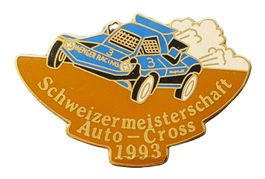 U493  Pin Schweizermeisterschaft Auto Cross 93 Wenger Racing