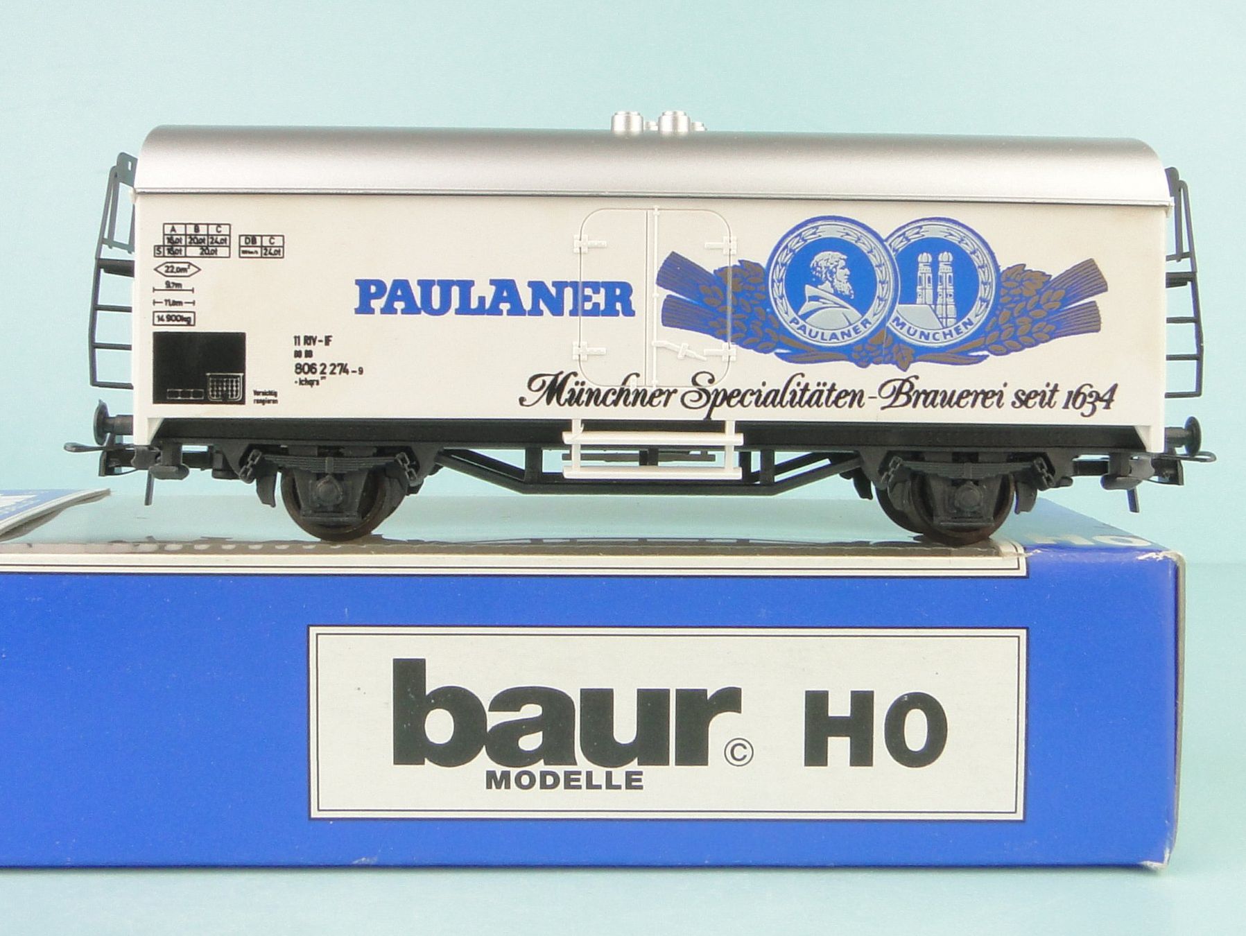 Modelleisenbahnen: Baur / Roco H0 Paulaner, NEU – Gebraucht aus Bülach von cann11