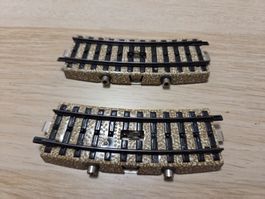 Märklin 2 x 5147 Schaltgleis H0