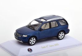 Saab 9-7X 2005-2008 dunkelblau met.     1:43 von Altas / IXO