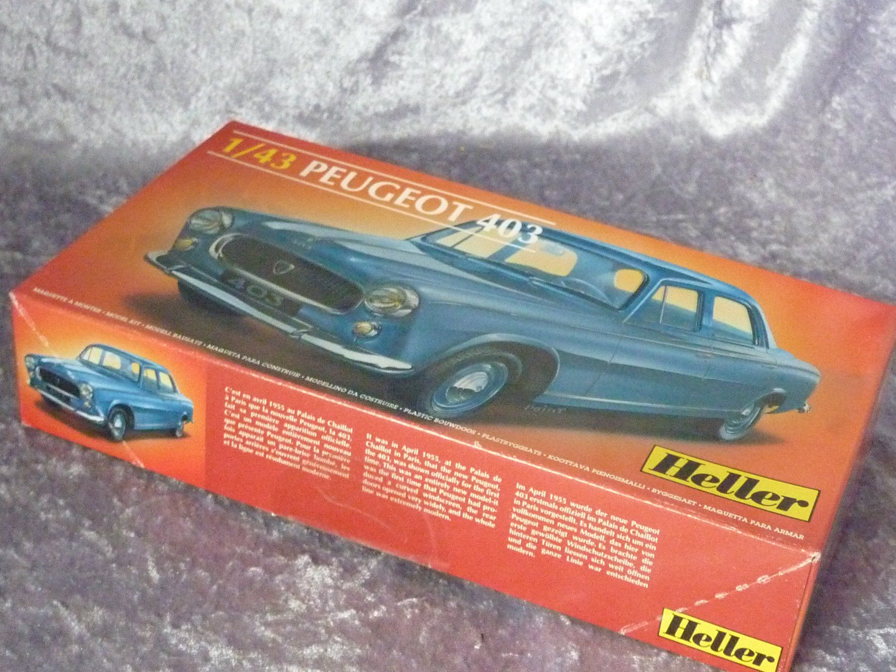 Peugeot Modellini d'auto: Peugeot 403  1:43 – Nuovo e nell'imballaggio originale da Dürrenäsch venduto da modellautos4you 1