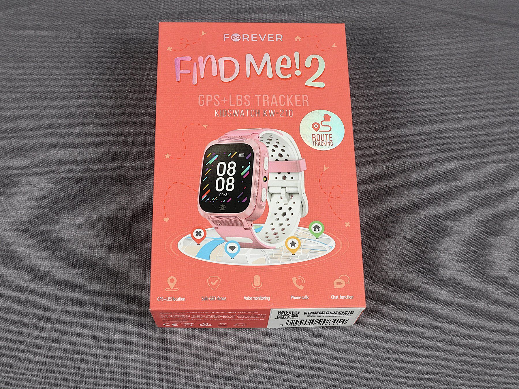 Smartwatch: FOREVER Find me! 2, GPS+LBS Tracker, Kinderuhr – Neuf (Voir description) à Steinen par Restwert_Steinen 3