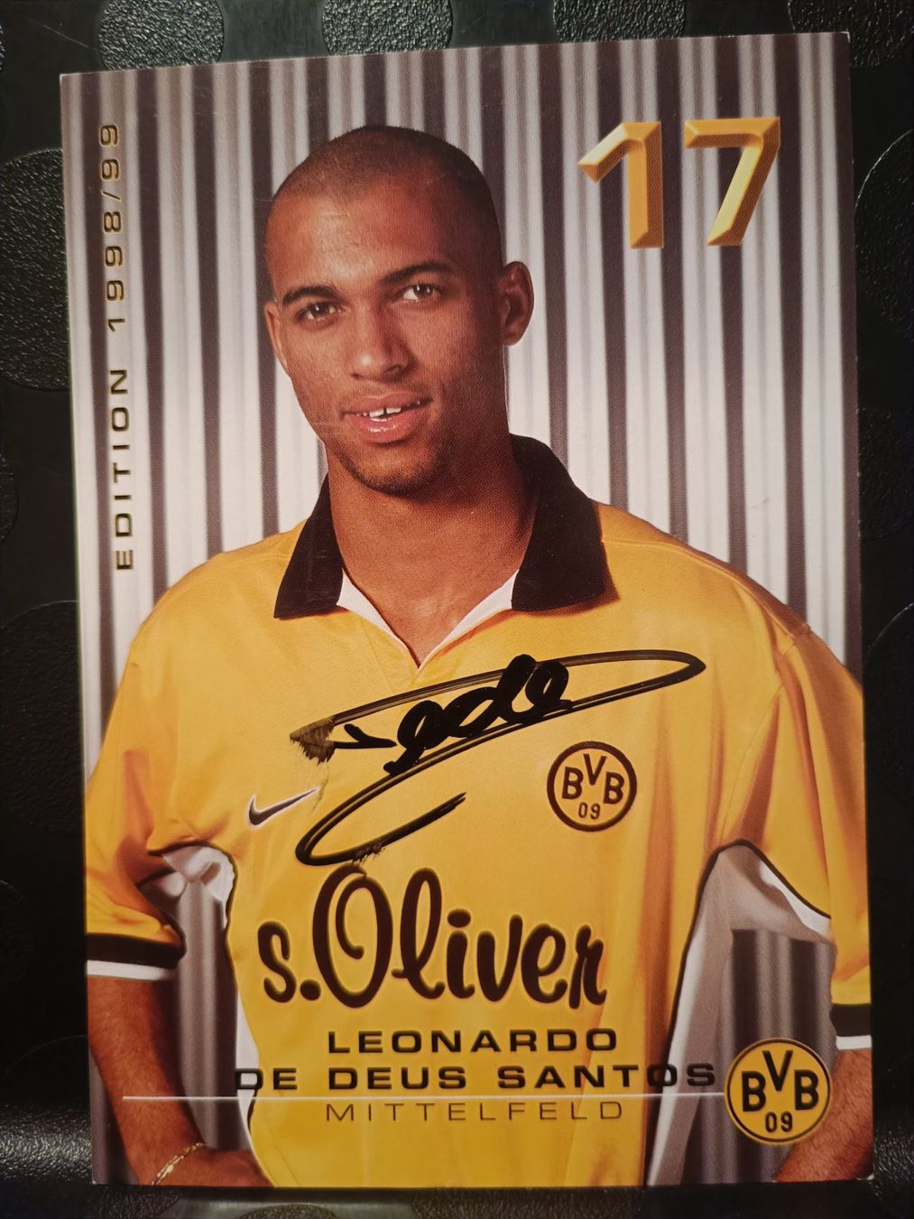 Autogramme: Dedê - Handsignierte BVB Autogrammkarte – Gebraucht aus Menziken von Artographs
