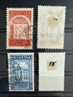1924 Weltpostverein 50 Jahre 2*167AII,2*168AI SBK 88.-
