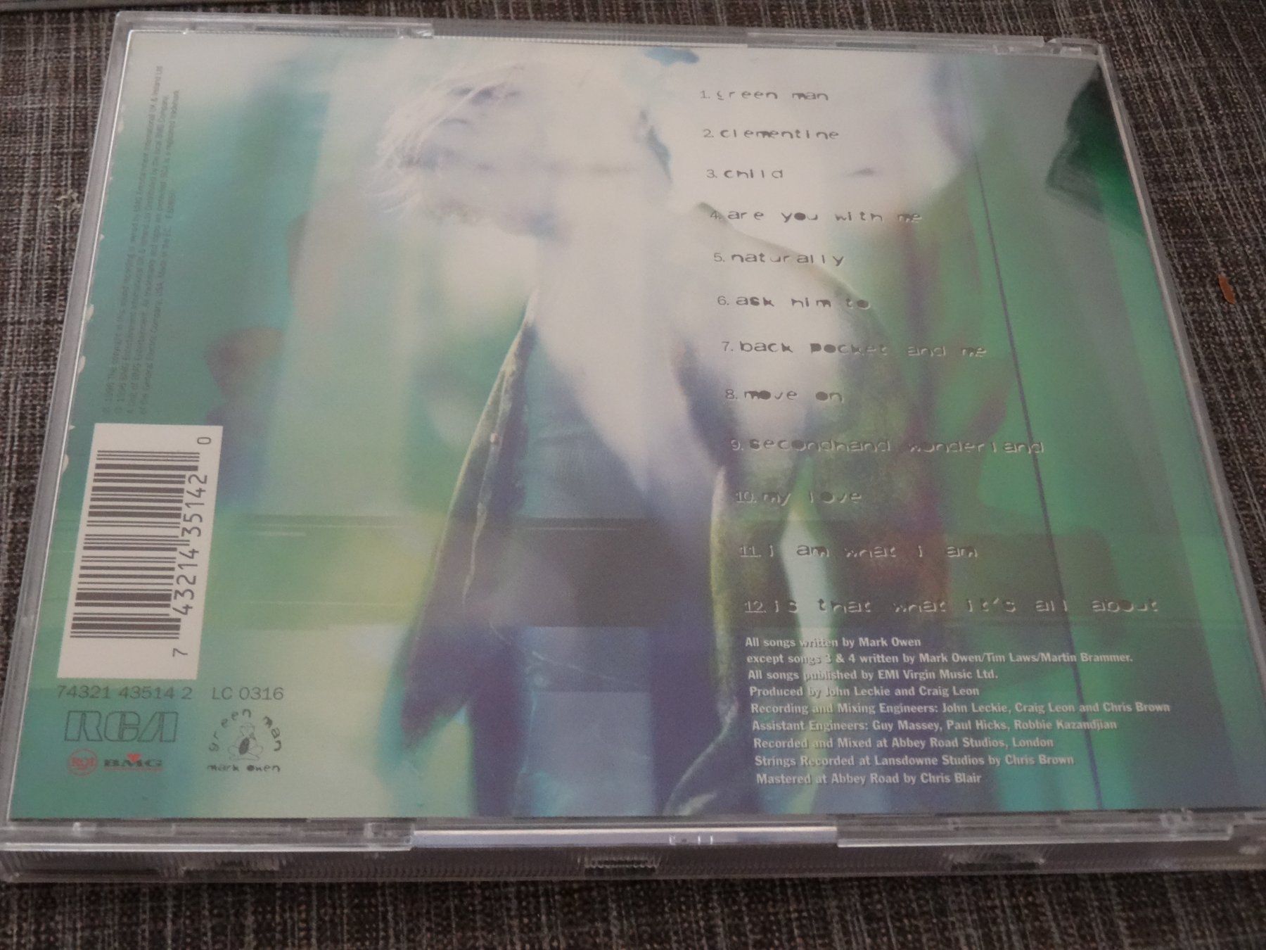CD: Mark Owen - Green Man CD – Usato da Olten venduto da Disc-Ausverkauf 1