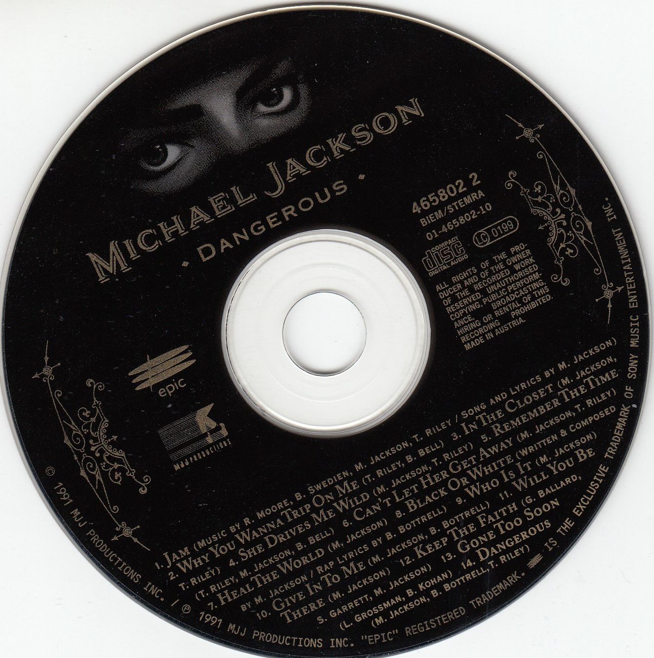 CD: CD Michael Jackson Dangerous 13 Titel – Usato da Spreitenbach venduto da Turbo_1105 2