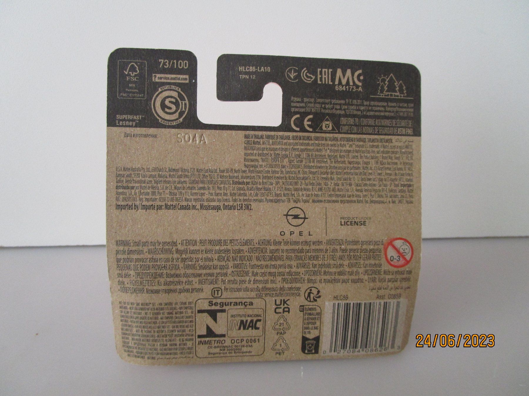 Matchbox Modellautos: MATCHBOX 1975 OPEL KADETT – Neu und originalverpackt aus Chêne-Bourg von  5