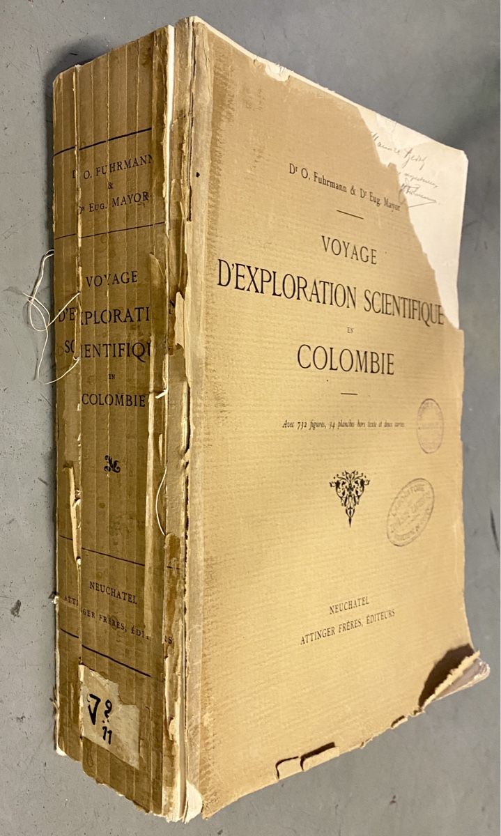 Libri: Explorer Voyage Scientifique Dr Mayor Sces naturelles Expé – Usato da Cointrin venduto da vrossi