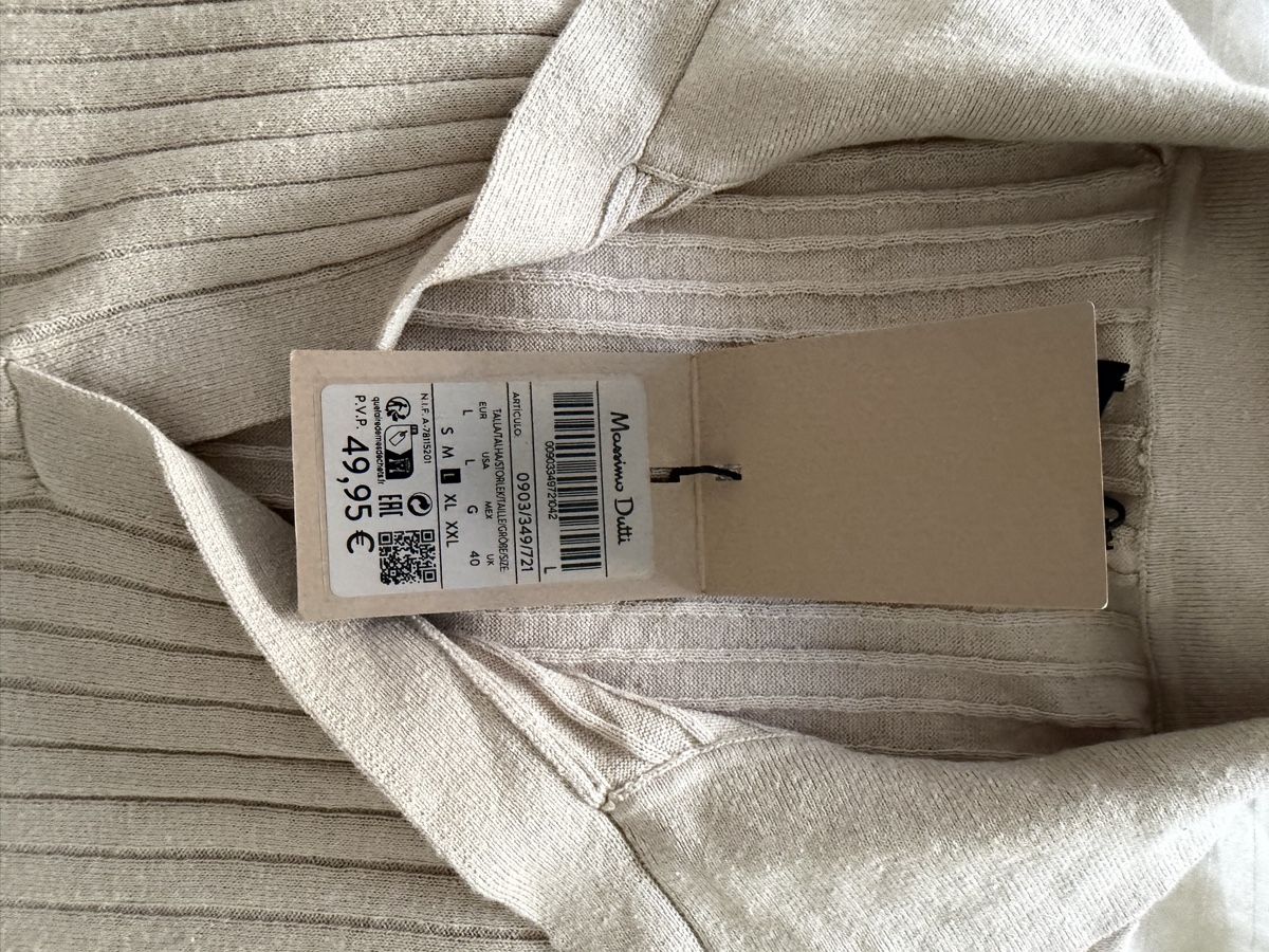 Massimo Dutti Magliette Polo: Polo homme Massimo Dutti – Nuovo e nell'imballaggio originale da Neuchâtel venduto da han_pcr9 2
