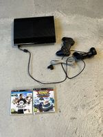 PlayStation 3 Konsole mit 2 Controllern & 2 Spielen