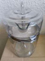 Pyrex Kaffekocher Glaskrug mit Kaffe Einsatz USA Vintage